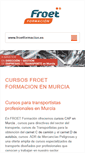 Mobile Screenshot of froetformacion.es
